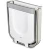 imageGlad Roomate Collapsible Waste Bin  Compact Travel Trash Can with SpaceSaving Expandable Design  Indoor and Outdoor Disposal Basket 2 Gallon White