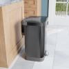 imageGlad Stainless Steel Step Trash Can with Clorox Odor Protection  Large Metal Kitchen Garbage Bin with Soft Close Lid Foot Pedal and Waste Bag Roll Holder 13 Gallon WhiteAll Pewter