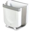 imageGlad Roomate Collapsible Waste Bin  Compact Travel Trash Can with SpaceSaving Expandable Design  Indoor and Outdoor Disposal Basket 2 Gallon White