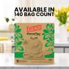 imageGlad 13 Gallon Trash Can Black Plastic Kitchen Waste Bin with Odor Protection of Lid ampamp Glad ForceFlex Tall Kitchen Trash Bags 13 Gallon Gain Original with Febreze 110 Count BundleGain Original