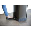 imageGlad 20 Gallon  755 Liter Extra Capacity Stainless Steel Step Trash Can with CloroxTM Odor Protection PewterPewter