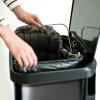 imageGlad 20 Gallon  755 Liter Extra Capacity Stainless Steel Step Trash Can with CloroxTM Odor Protection PewterPewter