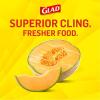 imageGlad Cling N Seal Plastic Food Wrap 200 Square Foot Roll Pack of 12 Package May Vary200 Sq Ft Pack of 12