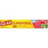 imageGlad Cling N Seal Plastic Food Wrap 200 Square Foot Roll Pack of 12 Package May Vary200 Sq Ft Pack of 12