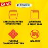 imageGlad FlexN Seal Food Storage Plastic Bags Sandwich 100 Count Pack of 4 Package May Vary35 Count Pack of 4