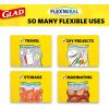 imageGlad FlexN Seal Food Storage Plastic Bags Sandwich 100 Count Pack of 4 Package May Vary35 Count Pack of 4