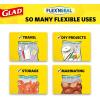 imageGlad FlexN Seal Food Storage Plastic Bags Sandwich 100 Count Pack of 4 Package May Vary38 Count Pack of 4