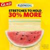 imageGlad FlexN Seal Food Storage Plastic Bags Sandwich 100 Count Pack of 4 Package May Vary38 Count Pack of 4