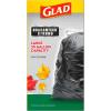 imageGlad ForceFlex Heavy Duty Large Drawstring Trash Bags Hold 80 lb 30 Gal 50 Ct Package May VaryUnscented