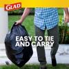 imageGlad ForceFlex Heavy Duty Large Drawstring Trash Bags Hold 80 lb 30 Gal 50 Ct Package May VaryUnscented