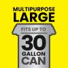 imageGlad ForceFlex Heavy Duty Large Drawstring Trash Bags Hold 80 lb 30 Gal 50 Ct Package May VaryUnscented