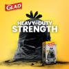 imageGlad ForceFlex Heavy Duty Large Drawstring Trash Bags Hold 80 lb 30 Gal 50 Ct Package May VaryUnscented