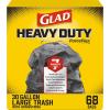 imageGlad ForceFlex Heavy Duty Large Drawstring Trash Bags Hold 80 lb 30 Gal 50 Ct Package May VaryUnscented