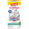 imageGlad ForceFlex MaxStrength with Clorox Trash Bags 13 Gal Mountain Air 90 Ct Pack May Vary34 Count Pack of 1