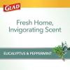 imageGlad ForceFlex MaxStrength with Clorox Trash Bags 13 Gal Mountain Air 90 Ct Pack May Vary34 Count Pack of 1