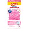 imageGlad ForceFlex MaxStrength with Clorox Trash Bags 13 Gal Mountain Air 90 Ct Pack May Vary34 Count Pack of 1