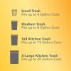 imageGlad ForceFlex MaxStrength with Clorox Trash Bags 13 Gal Mountain Air 90 Ct Pack May Vary34 Count Pack of 2
