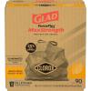 imageGlad ForceFlex MaxStrength with Clorox Trash Bags 13 Gal Mountain Air 90 Ct Pack May Vary90 Count Pack of 1