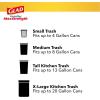 imageGlad ForceFlex MaxStrength with Clorox Trash Bags 13 Gal Mountain Air 90 Ct Pack May Vary90 Count Pack of 1
