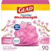 imageGlad ForceFlex MaxStrength with Clorox Trash Bags 13 Gal Mountain Air 90 Ct Pack May Vary90 Count Pack of 1
