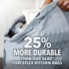 imageGlad ForceFlex MaxStrength with Clorox Trash Bags 13 Gal Mountain Air 90 Ct Pack May Vary90 Count Pack of 1