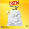 imageGlad ForceFlex Tall Kitchen Drawstring Trash Bags 13 Gallon 90 Count Package May VaryUnscented