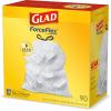 imageGlad ForceFlex Tall Kitchen Drawstring Trash Bags 13 Gallon 90 Count Package May VaryUnscented