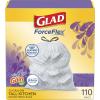 imageGlad ForceFlex Tall Kitchen Trash Bags 13 Gal Gain Moonlight Breeze 100 Ct Package May VaryGain Lavender