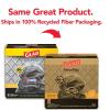 imageGlad Large Trash Bags ForceFlex with Clorox 30 Gal Mountain Air 50 Ct Package May VaryLemon