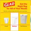 imageGlad Medium Drawstring Trash Bags with Clorox 8 Gal Lemon Fresh Bleach 80 Ct Package May VaryFebreze Fresh Clean