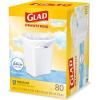 imageGlad Medium Drawstring Trash Bags with Clorox 8 Gal Lemon Fresh Bleach 80 Ct Package May VaryFebreze Fresh Clean