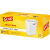 imageGlad Medium Drawstring Trash Bags with Clorox 8 Gal Lemon Fresh Bleach 80 Ct Package May VaryFragrance Free Unscented