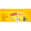 imageGlad Medium Drawstring Trash Bags with Clorox 8 Gal Lemon Fresh Bleach 80 Ct Package May VaryFragrance Free Unscented