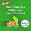 imageGlad Medium Drawstring Trash Bags with Clorox 8 Gal Lemon Fresh Bleach 80 Ct Package May VaryGain Original