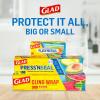 imageGlad PressN Seal Food Plastic Wrap 70 Square Foot Roll Package May Vary100 Sq Ft Pack of 3