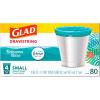 imageGlad Small Drawstring Trash Bags with Clorox 4 Gal Lemon Fresh Bleach 80 Ct Package May VaryBahama Bliss