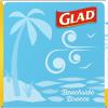 imageGlad Small Drawstring Trash Bags with Clorox 4 Gal Lemon Fresh Bleach 80 Ct Package May VaryBeachside Breeze
