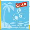 imageGlad Small Drawstring Trash Bags with Clorox 4 Gal Lemon Fresh Bleach 80 Ct Package May VaryBeachside Breeze