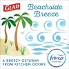 imageGlad Small Drawstring Trash Bags with Clorox 4 Gal Lemon Fresh Bleach 80 Ct Package May VaryBeachside Breeze