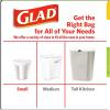 imageGlad Small Drawstring Trash Bags with Clorox 4 Gal Lemon Fresh Bleach 80 Ct Package May VaryLemon