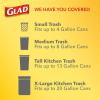 imageGlad Small Drawstring Trash Bags with Clorox 4 Gal Lemon Fresh Bleach 80 Ct Package May VaryLemon Fresh Bleach