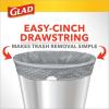 imageGlad Small Drawstring Trash Bags with Clorox 4 Gal Lemon Fresh Bleach 80 Ct Package May VaryLemon Fresh Bleach