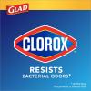 imageGlad Small Drawstring Trash Bags with Clorox 4 Gal Lemon Fresh Bleach 80 Ct Package May VaryLemon Fresh Bleach