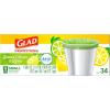 imageGlad Small Drawstring Trash Bags with Clorox 4 Gal Lemon Fresh Bleach 80 Ct Package May VarySweet Citron  Lime
