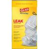 imageGlad Stainless Steel Step Trash Can with Clorox Odor Protection Metal Garbage Bin 13 Gallon ampamp Glad Tall Kitchen Drawstring Trash Bags Odorshield 13 Gallon White Febreze Fresh Clean 110 Count BundleFebreze Fresh Clean