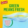 imageGlad Zipper Freezer Storage Plastic Bags Gallon set of 4 x 40 bags Package May Vary