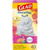 imageGlad ForceFlex Tall Kitchen Drawstring Trash Bags 13 Gallon 90 Count Package May VaryGain Moonlight Breeze