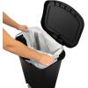 imageGlad 20 Gallon Trash Can Black Plastic Kitchen Waste Bin with Odor Protection of Lid ampamp Glad ForceFlex MaxStrength XL Kitchen Trash Bags 20 Gallon Fresh Clean 80 Count Bundle20 Gallon Febreze Fresh Clean