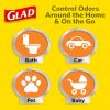 image:imageGlad OdorShield QuickTie Medium Trash Bags  Febreze Fresh Clean  8 Gallon  26 bags Pack of 6